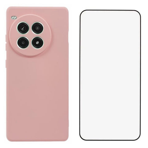 WANLONFENG RB2 Series for OnePlus Ace 3 Pro 5G Case TPU Protective Cover with Screen Film