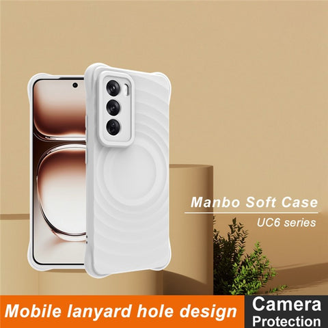 IMAK UC-6 Series for Oppo Reno12 5G (Global) Case Anti-drop Soft TPU Matte Phone Cover