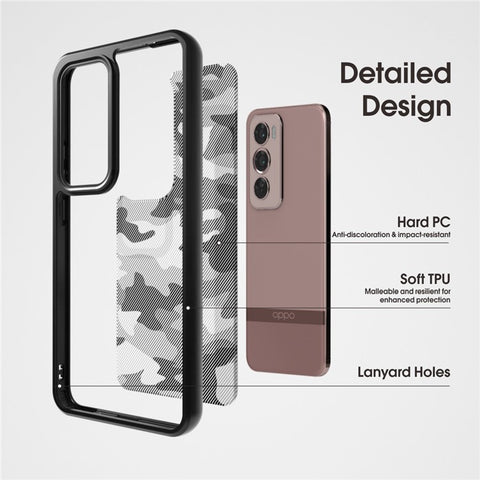 IBMRS For Oppo Reno12 5G (Global) Case TPU+PC Drop Protective Cover