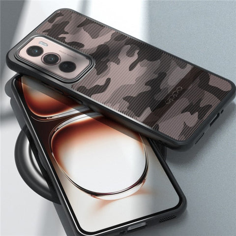 IBMRS For Oppo Reno12 Pro 5G (Global) Case Soft TPU Hard PC Tough Armor Shockproof Phone Cover