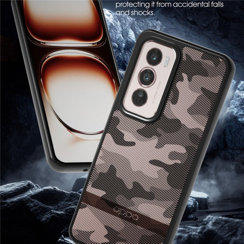 IBMRS For Oppo Reno12 Pro 5G (Global) Case Soft TPU Hard PC Tough Armor Shockproof Phone Cover