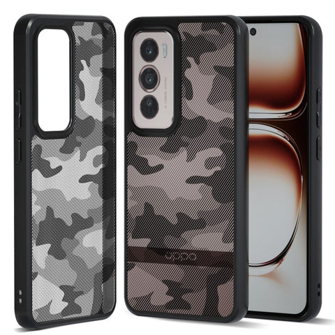 IBMRS For Oppo Reno12 Pro 5G (Global) Case Soft TPU Hard PC Tough Armor Shockproof Phone Cover