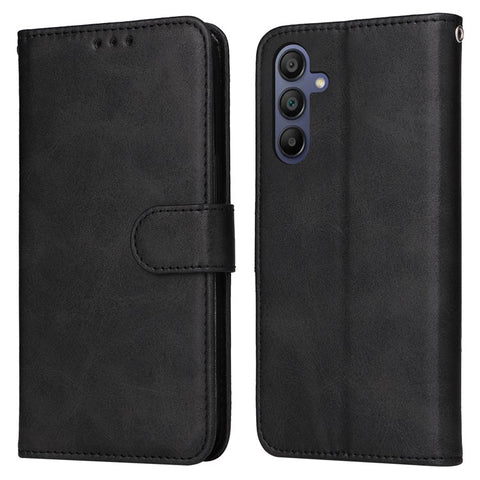 For Samsung Galaxy A17 5G / A17 4G / A26 5G / A16 5G / A16 4G Case PU Leather Phone Cover with Cash  /  Card Slots