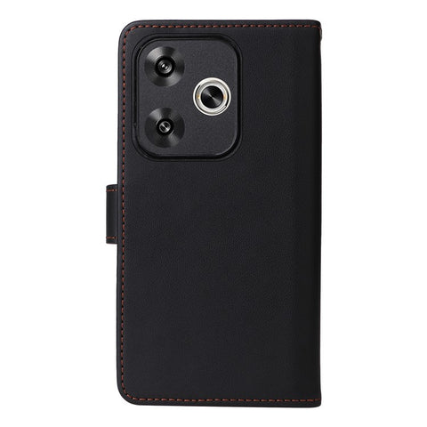For Xiaomi Redmi Turbo 3 5G / Poco F6 5G Magnetic Case BETOPNICE Detachable PU Leather Phone Cover with Strap