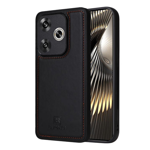 For Xiaomi Redmi Turbo 3 5G / Poco F6 5G Magnetic Case BETOPNICE Detachable PU Leather Phone Cover with Strap