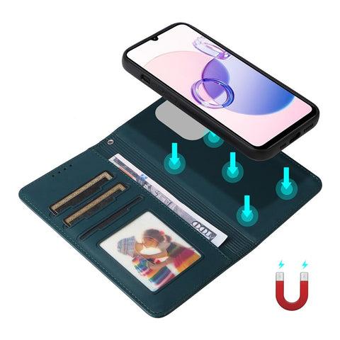 For Xiaomi Redmi 13C 5G / 13C 4G / 13R 5G / Poco M6 5G Magnetic Case BETOPNICE Detachable PU Leather Phone Cover with Strap