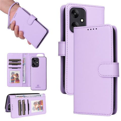 For Xiaomi Redmi 13C 5G / 13C 4G / 13R 5G / Poco M6 5G Magnetic Case BETOPNICE Detachable PU Leather Phone Cover with Strap