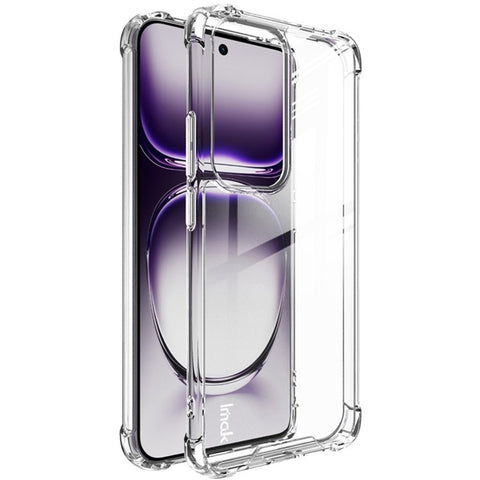 IMAK For Oppo Reno12 5G (Global) Clear Case Airbag Corners PC+TPU Phone Cover