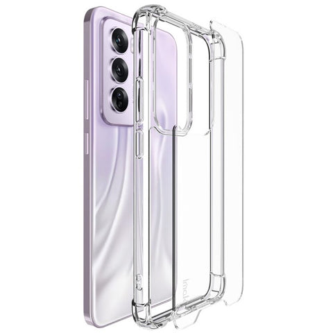 IMAK For Oppo Reno12 Pro 5G (Global) Case PC+TPU Shockproof Clear Phone Cover