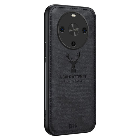For Huawei Maimang 30 5G Case Deer Pattern Cloth Texture PU Leather Hybrid Phone Cover