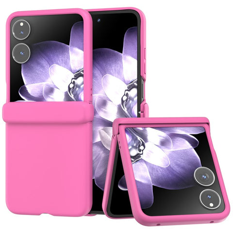 For Xiaomi Mix Flip 5G Case Skin Feel PC Phone Cover with Hinge Protection