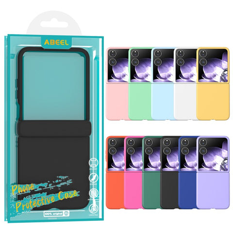 For Xiaomi Mix Flip 5G Case Skin Feel PC Phone Cover with Hinge Protection