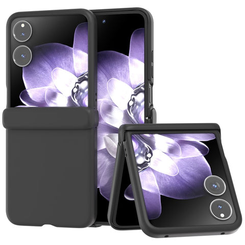 For Xiaomi Mix Flip 5G Case Skin Feel PC Phone Cover with Hinge Protection
