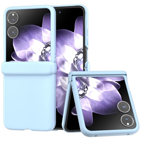 For Xiaomi Mix Flip 5G Case Skin Feel PC Phone Cover with Hinge Protection