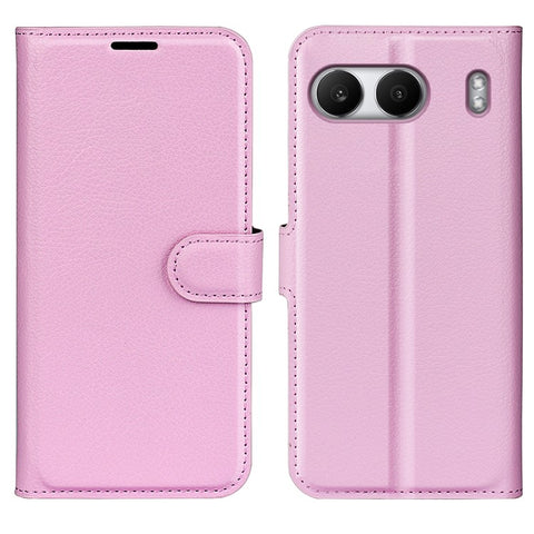 For OnePlus Nord 4 Case Litchi Texture Shockproof Leather Wallet Phone Cover
