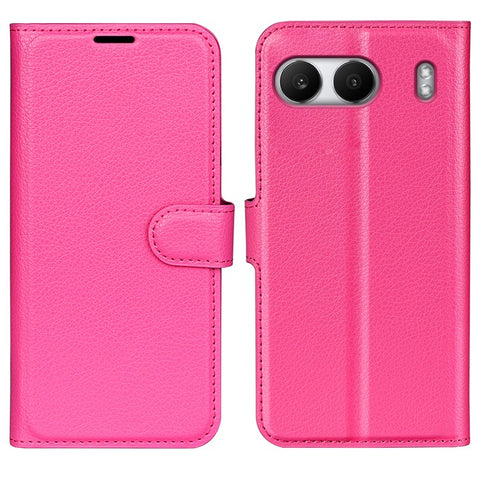 For OnePlus Nord 4 Case Litchi Texture Shockproof Leather Wallet Phone Cover