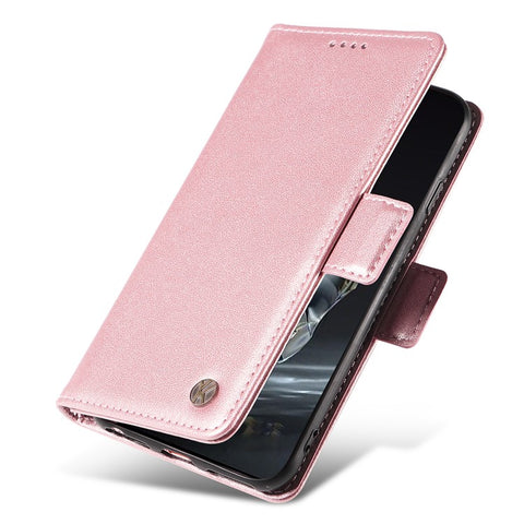 YIKATU YK-003 For OnePlus 12 5G Case Wallet Stand Leather Phone Cover Side Buckle