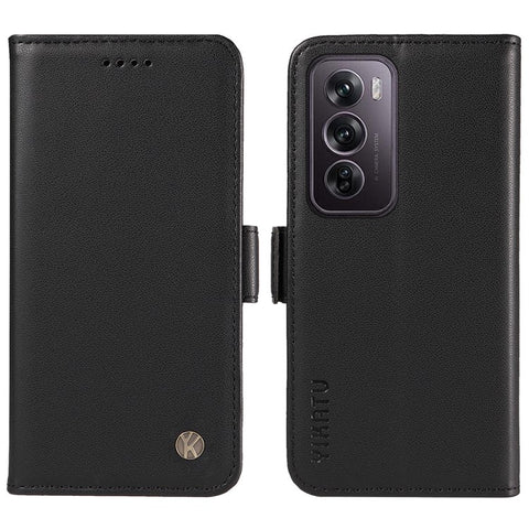 YIKATU YK-003 For Oppo Reno12 Pro 5G (Global) / (China) Case Wallet Stand Leather Phone Cover Side Buckle