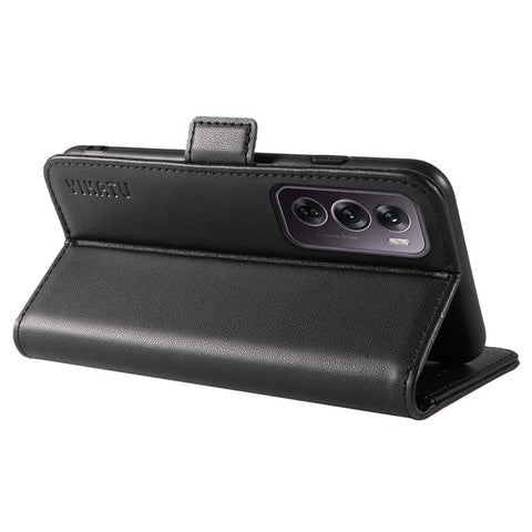 YIKATU YK-003 For Oppo Reno12 Pro 5G (Global) / (China) Case Wallet Stand Leather Phone Cover Side Buckle