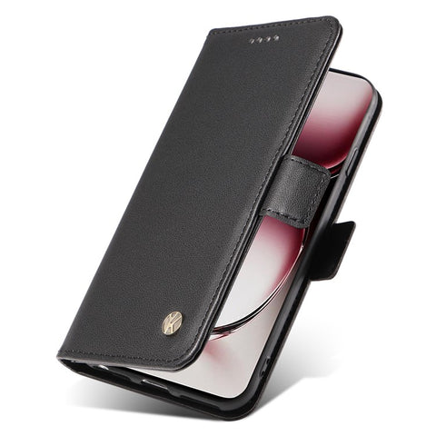 YIKATU YK-003 For Oppo Reno12 Pro 5G (Global) / (China) Case Wallet Stand Leather Phone Cover Side Buckle
