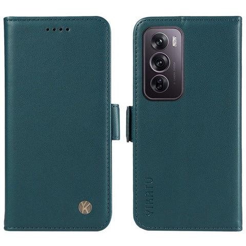 YIKATU YK-003 For Oppo Reno12 Pro 5G (Global) / (China) Case Wallet Stand Leather Phone Cover Side Buckle