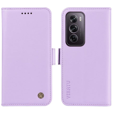 YIKATU YK-003 For Oppo Reno12 Pro 5G (Global) / (China) Case Wallet Stand Leather Phone Cover Side Buckle