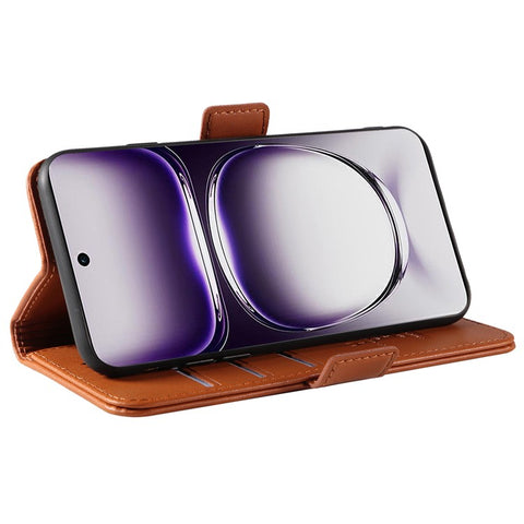 YIKATU YK-003 For Oppo Reno12 5G (Global) Case Wallet Stand Leather Phone Cover Side Buckle