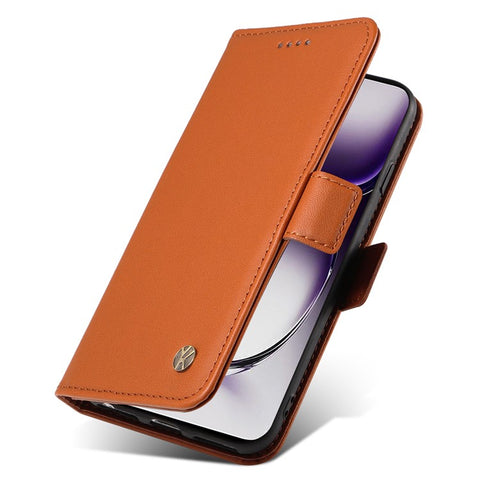 YIKATU YK-003 For Oppo Reno12 5G (Global) Case Wallet Stand Leather Phone Cover Side Buckle