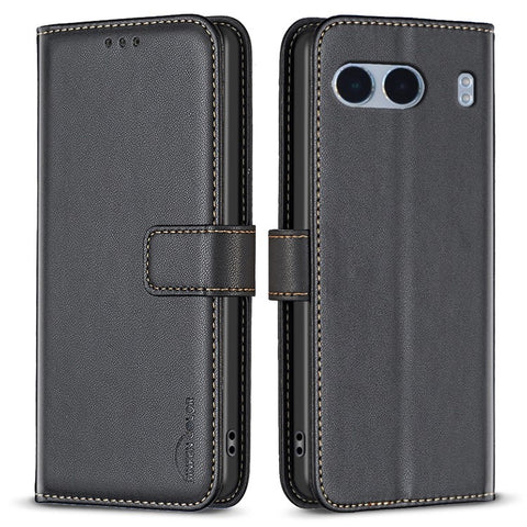 BINFEN COLOR BF17 For OnePlus Nord 4 Case Wallet Folio Flip Leather Cover