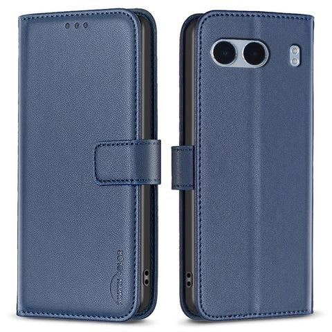 BINFEN COLOR BF17 For OnePlus Nord 4 Case Wallet Folio Flip Leather Cover