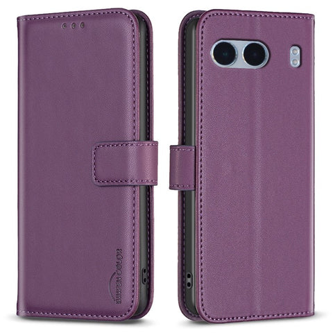 BINFEN COLOR BF17 For OnePlus Nord 4 Case Wallet Folio Flip Leather Cover