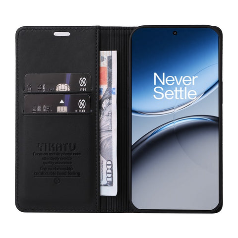 YIKATU YK-001 For OnePlus Nord 4 Case Stand Leather Phone Cover Strong Magnetic Closure