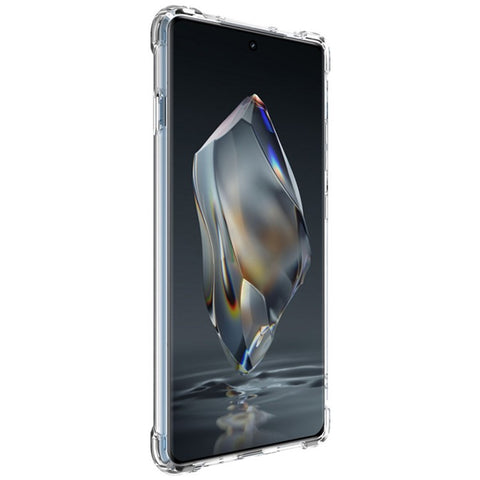 IMAK For OnePlus Ace 3 5G / 12R 5G Case PC+TPU Shockproof Clear Phone Cover