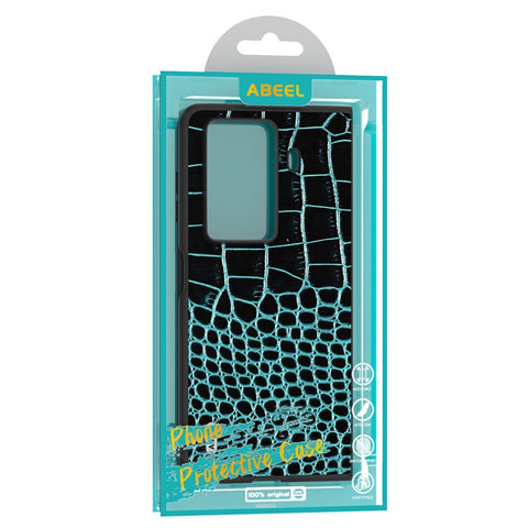 ABEEL For Honor Magic Vs3 5G Case Genuine Cow Leather Back Phone Cover Crocodile Texture