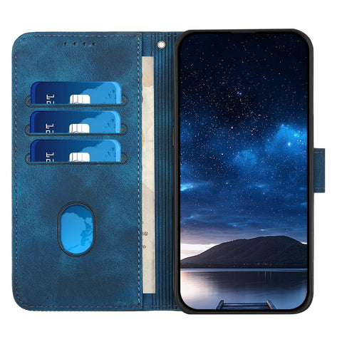 For Motorola Moto G Play 5G (2024) / Moto G 5G (2024) Leather Wallet Case Butterfly Flower Imprinted Phone Cover with Strap
