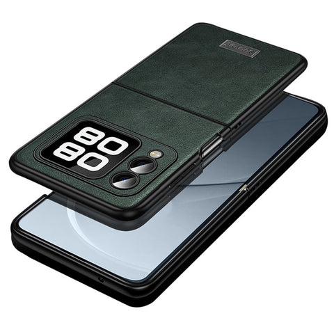 SULADA For Huawei nova Flip 5G Case PU Leather+TPU+PC Back Phone Cover