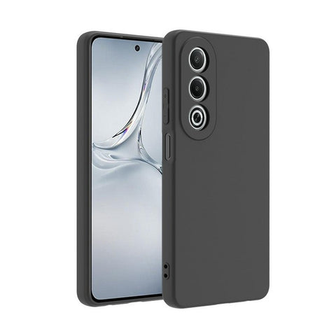 WANLONFENG MS Series for Oppo K12x 5G (India) TPU Case Matte Back Cover with Tempered Glass