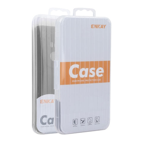 ENKAY HAT PRINCE For Xiaomi Redmi Note 13R Pro 5G Case Straight Edge Liquid Silicone Phone Cover
