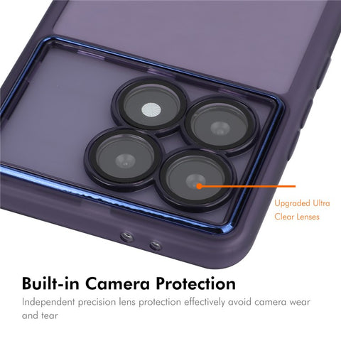 ENKAY HAT PRINCE For Xiaomi Redmi K70 Pro 5G  /  K70 5G Case Matte TPU Phone Cover with Lens Film