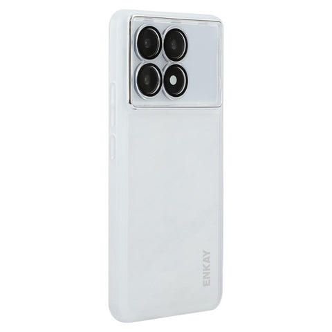 ENKAY HAT PRINCE For Xiaomi Redmi K70 Pro 5G  /  K70 5G Case Matte TPU Phone Cover with Lens Film