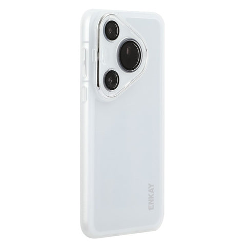 ENKAY HAT PRINCE For Huawei Pura 70 Pro+  /  70 Pro Case Matte TPU Phone Cover with Lens Film