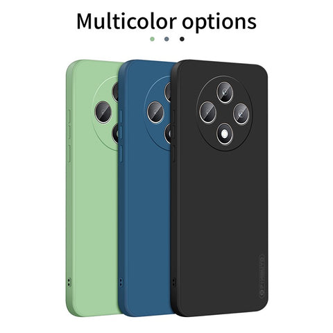 PINWUYO JK Touching Series For Oppo Reno12 F 5G / 4G Case Silky Touch Soft TPU Phone Back Cover