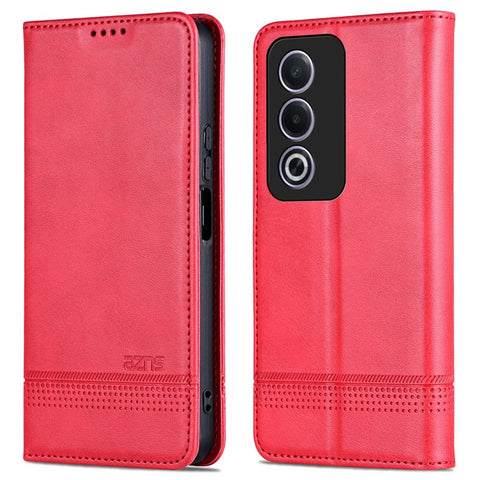 AZNS For Oppo A3 Pro (Global) 5G / K12x 5G (India) Case Cowhide Texture PU Leather Wallet Phone Cover