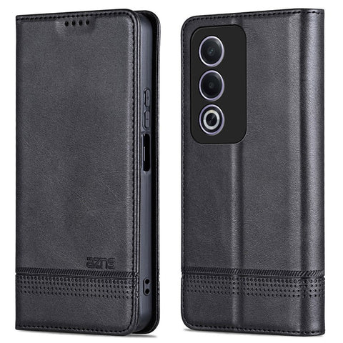 AZNS For Oppo A3 Pro (Global) 5G / K12x 5G (India) Case Cowhide Texture PU Leather Wallet Phone Cover