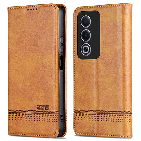AZNS For Oppo A3 Pro (Global) 5G / K12x 5G (India) Case Cowhide Texture PU Leather Wallet Phone Cover