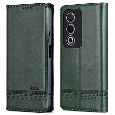 AZNS For Oppo A3 Pro (Global) 5G / K12x 5G (India) Case Cowhide Texture PU Leather Wallet Phone Cover