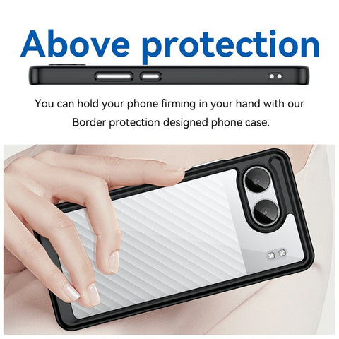 For OnePlus Nord 4 Shockproof Case TPU +Acrylic Protective Clear Phone Cover