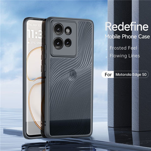 DUX DUCIS Aimo Series For Motorola Edge 50 5G Case TPU+PC Matte Phone Cover (REACH Certification)