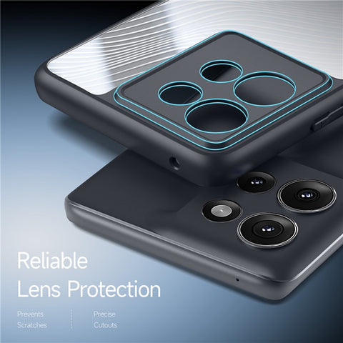 DUX DUCIS Aimo Series For Motorola Edge 50 5G Case TPU+PC Matte Phone Cover (REACH Certification)