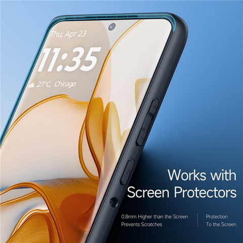 DUX DUCIS Aimo Series For Motorola Edge 50 5G Case TPU+PC Matte Phone Cover (REACH Certification)